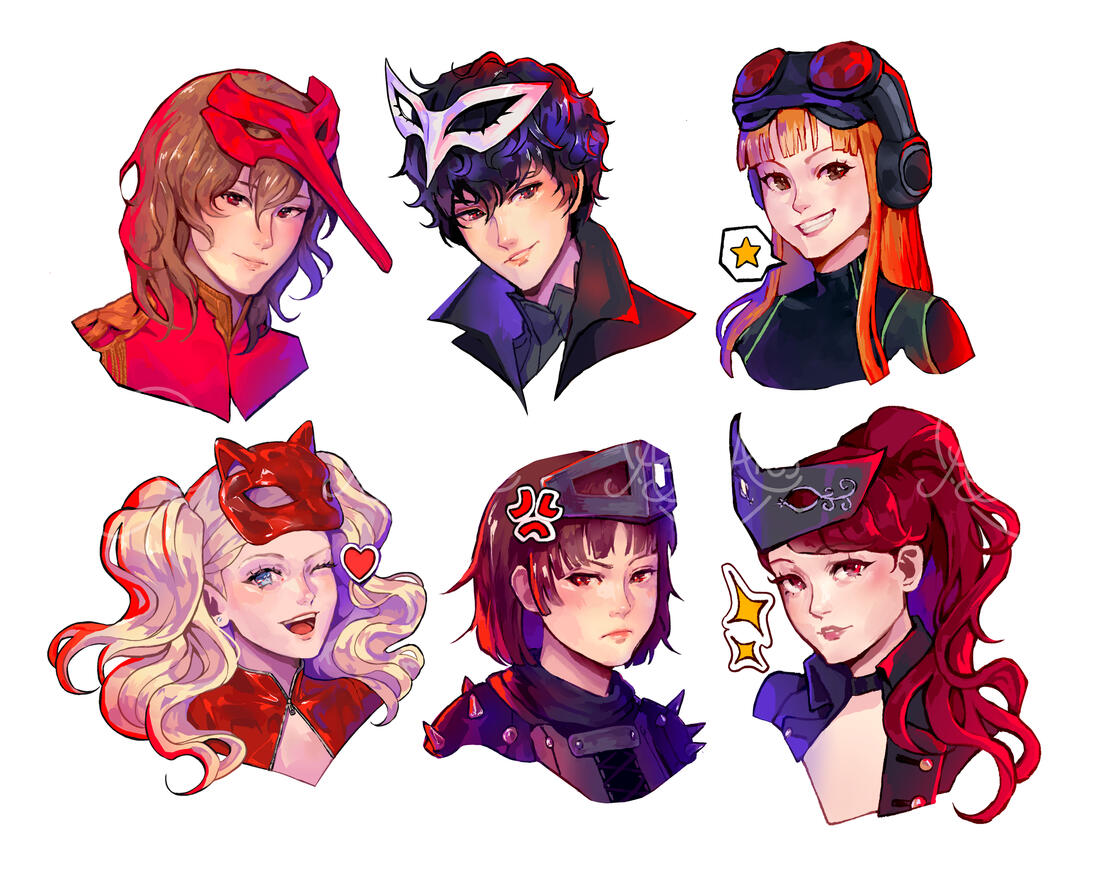 Persona 5 Stickers